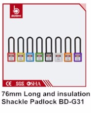 Industrielles 20mm Utrla Kurzschluss-Fessel-Sicherheits-Vorhängeschloß