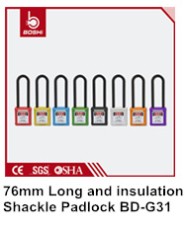 4mm DiaThin Fessel-Sicherheits-Vorhängeschloß für industrielles