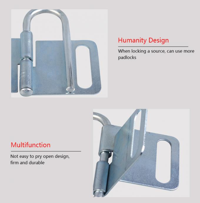 BOSHI fertigte Entwurfs-industrielle materielle Sicherheits-Ausrück-StahlHaspe besonders an
